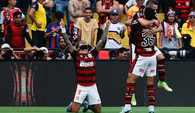 Esta es la tercera vez consecutiva que dos equipos brasileños se enfrentan en un final de Copa Libertadores. Foto: EFE