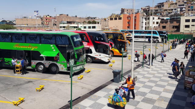 Viajes aumentaron a propósito del fin de semana largo. Foto: Wilder Parí/La República