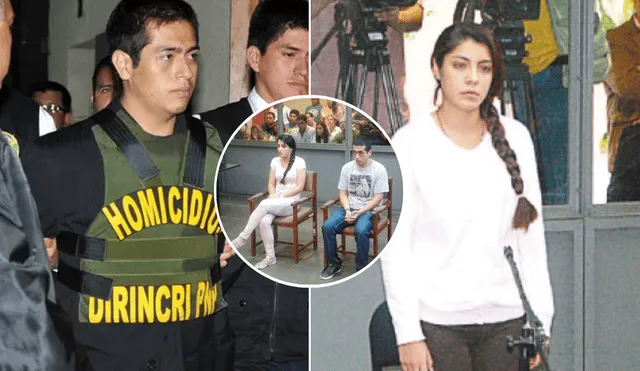 Marco Arenas y Fernanda Lora fueron ingresados a prisión en noviembre de 2013. Foto: composición LR/El Popular/captura YouTube/Canal N/Justicia TV
