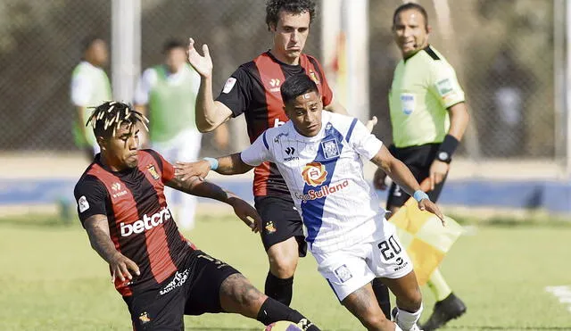 Vuelta. Melgar ganó el Apertura jugando ante Sullana. Foto: La República