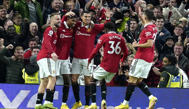 Los diablos rojos volvieron a ganar y suman 23 puntos en la Premier League. Foto: EFE