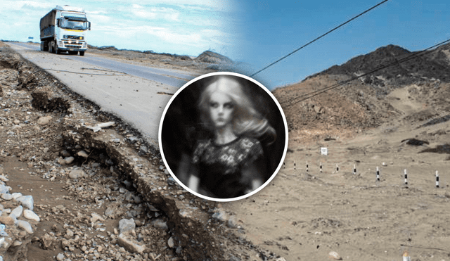 La 'Rubia del cerro Chilco' surgió luego del fallecimiento de una joven en La Libertad en los años 70. Foto: composición LR/UNDiario/Facebook/ToursMyG