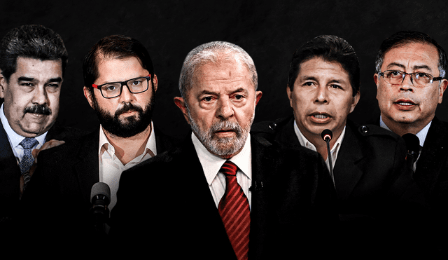 Presidentes de Latinoamérica saludaron la victoria de Lula da Silva en las elecciones de Brasil. Foto: composición Jazmin Ceras/LR/AFP