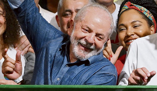 El dato. El líder del Partido de los Trabajadores será nuevamente presidente. "Intentaron enterrarme vivo y aquí estoy", dijo Lula da Silva en su primer discurso. Foto: AFP