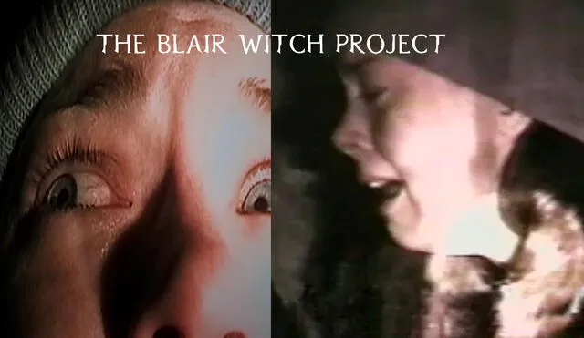 "El proyecto de la bruja de Blair" es una películas de las terror más populares del cine. Foto: composicioón LR/Artisan Entertainment