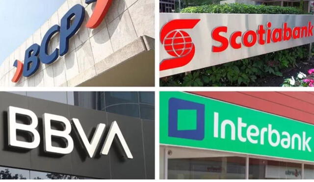 Conoce qué entidades bancarias abrirán sus puertas al público el día 1 de noviembre. Foto: composición La República/BCP/BBVA/Scotiabank/Interbank/Instagram