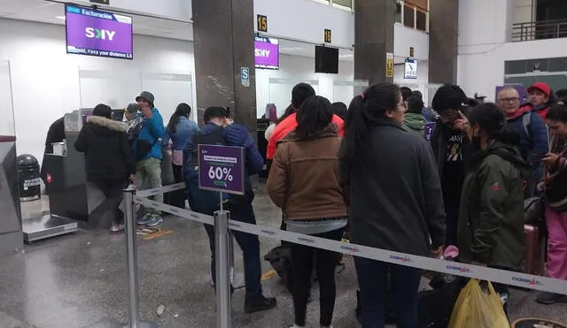 El Aeropuerto Internacional Velasco Astete de Cusco suspendió temporalmente sus operaciones este martes 24 de enero, como medida de prevención antes las manifestaciones en esta región. Foto: difusión