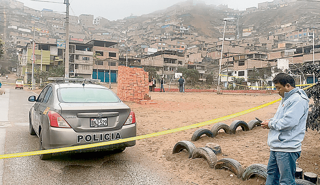 La PNP recogió evidencias en el lugar del ataque. Foto: difusión