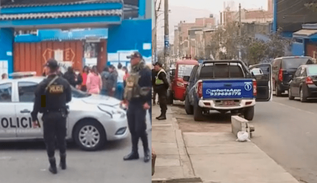 Niña ya se encuentra con su mamá en la comisaría de Independencia. Foto: captura de Canal N