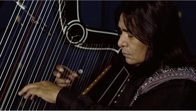 El maestro ayacuchano Luciano Quispe es uno de los más grandes virtuosos del arpa andina en nuestro país. Foto: Difusión.