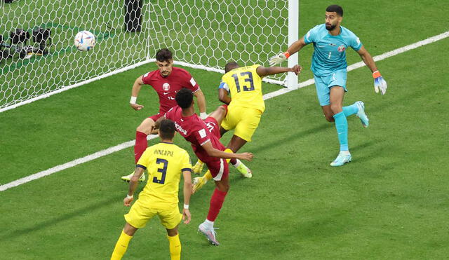 Enner Valencia anotó el 1-0 a los tres minutos del inicio del partido, pero su tanto fue anulado. Foto: SportsCenter/Twitter