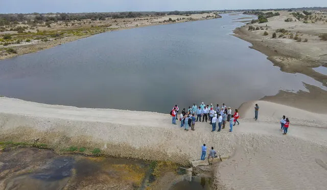 Piden intervenir el río Piura para proteger de inundaciones que afecten a población del Bajo Piura. Foto: ARCC