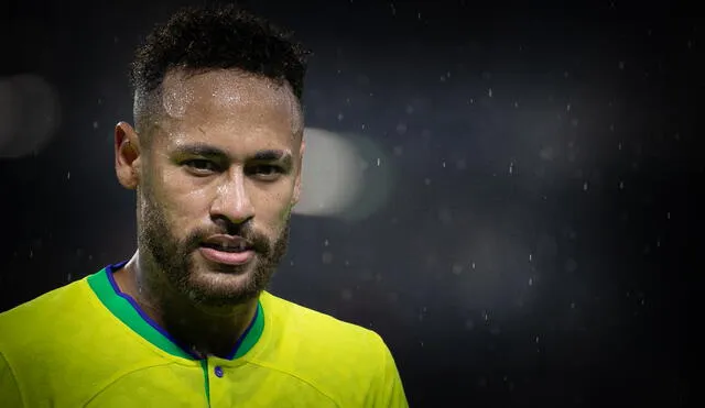 Neymar juega su tercera Copa del Mundo con la selección brasileña. Foto: AFP