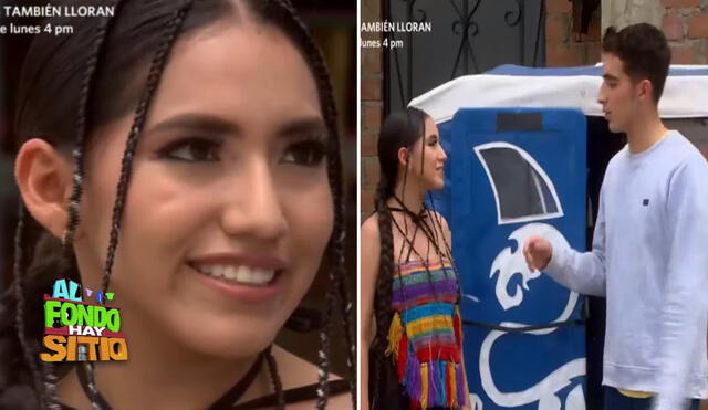 La escena de Renata Flores en "Al fondo hay sitio" cautivó a los espectadores. Foto: composición LR/América TV