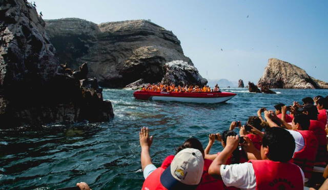 Las islas Ballestas es uno de los lugares más atractivos de Paracas, Ica. Foto: Andina