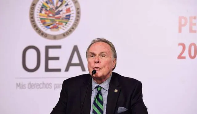 Harold Forsyth fue exrepresentante del Perú ante la OEA. Foto: OEA