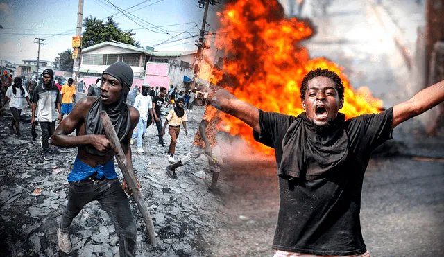 Desde el año pasado, los ciudadanos de Haití viven en un lugar delimitado con sangre y violencia. Foto: composición LR de Gerson Cardoso/ AP News/ El Confidencial