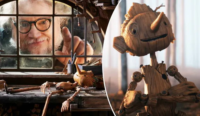 "Pinocho" de Guillermo del Toro es una nueva versión sombría que adapta el clásico cuento de Disney. Foto: composición/Netflix