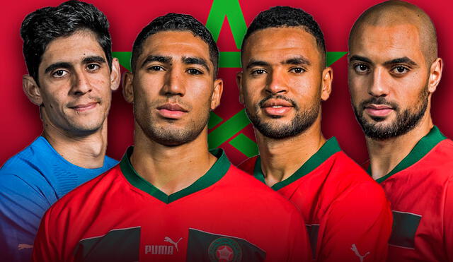 La selección de Marruecos disputa el sexto Mundial de toda su historia. Foto: composición de Fabrizio Oviedo/GLR