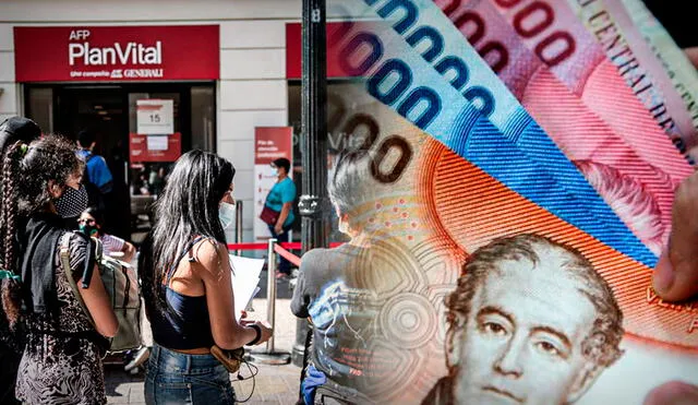 La propuesta del autopréstamo forma parte del proyecto de reforma previsional de pensiones en Chile. Foto: composición de Jazmín Ceras / La República / AFP / DF