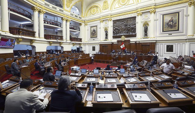 En sus manos. El Pleno del Congreso tiene la última palabra para que se concrete lo que se considera una salida a la crisis política actual: que se vayan todos. Foto: difusión