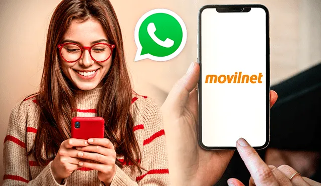 Movilnet te ofrece la opción de consultar tu saldo por el canal de atención virtual de WhatsApp. Foto: composición de Gerson Cardoso/LR/Freepik/WhatsApp/Rawpixel