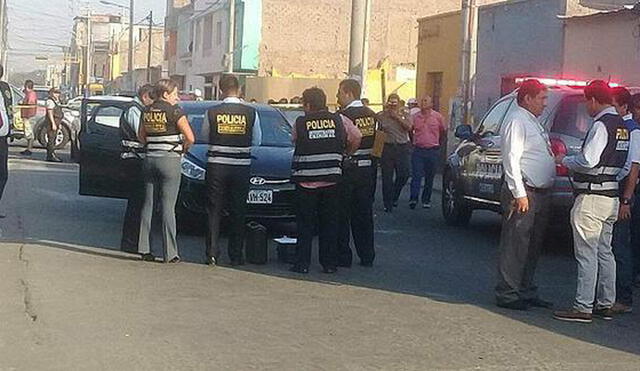 Sujeto fue atacado por 2 delincuentes que portaban armas de fuego. Foto: ABC Norte