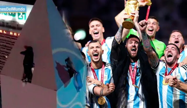 Lionel Messi consiguió su primera Copa del Mundo. Foto: composición de LR/AFP