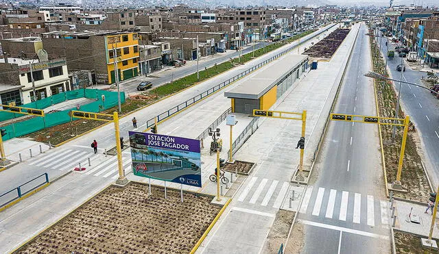 Dentro de 2 meses se inaugurará el tramo norte del Metropolitano, según ATU. Foto: difusión