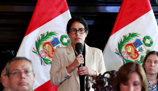 Paola Lazarte lidera uno de los sectores más cuestionados durante el gobierno de Pedro Castillo. Foto: Presidencia