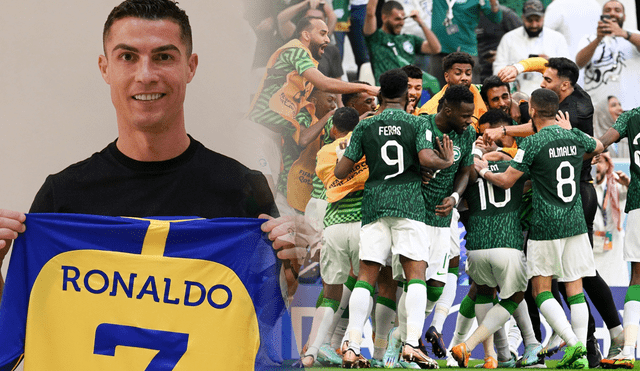 Cristiano Ronaldo jugará con varios mundialistas en Al-Nassr de Arabia Saudita. Foto: composición de Fabrizio Oviedo/La República/Al-Nassr/FIFA