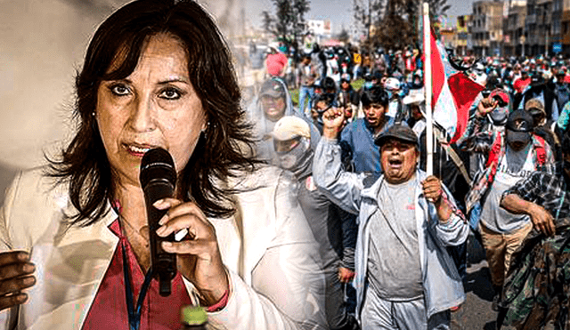 Dina Boluarte dispuesta a conversar con los gremios que reiniciarán la protestas en el interior del Perú. Foto: composición LR/Archivo La República