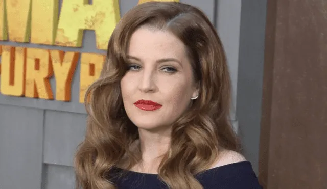 Lisa Marie Presley, la única hija de Elvis Presley, falleció de un paro cardíaco.  Foto: AFP