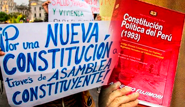 Un 69% de peruanos creen que se debería convocar a una asamblea constituyente. Foto: composición LR/ Iniciativa Constituyente/ GLR