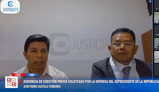 Castillo da a entender que ministros desconocían sobre el golpe de Estado. Foto: captura de Justicia TV