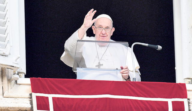 Mensaje. Sumo pontífice expresó su preocupación por la crisis social y política que sufrimos. Foto: difusión