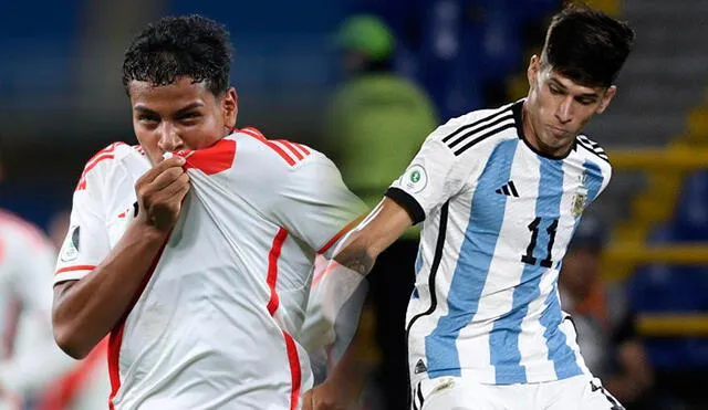 Perú vs. Argentina disputarán la cuarta fecha del Sudamericano sub-20. Foto: composición Twitter de la selección peruana/Twitter de la selección argentina