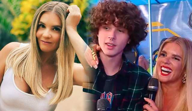 Johanna San Miguel reveló quien había sido su "relación seria" y "amor de su vida". Él tiene un vínculo especial con su hijo Paulo Astorga. Foto: composición LR/captura de Instagram/@johanna_san_miguel_dammert/captura de YouTube