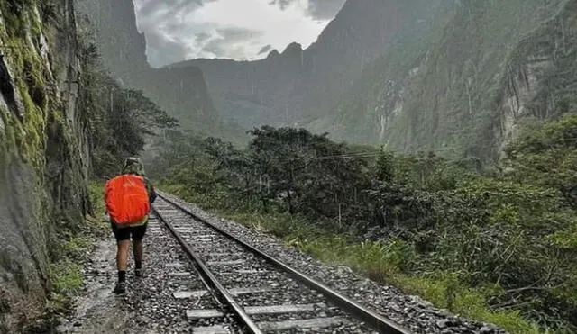 Línea férrea cerrada. Foto: La República