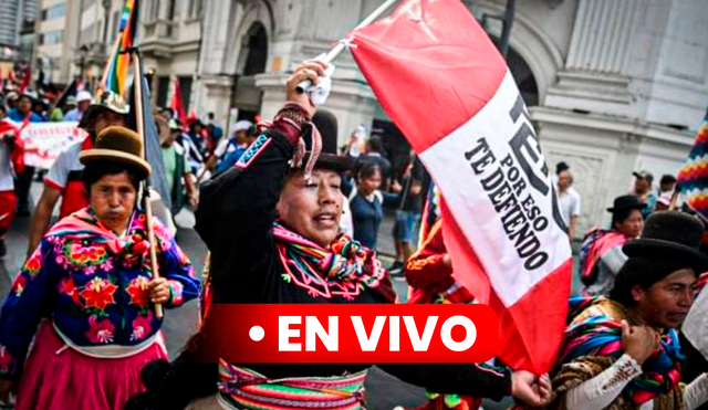 Protestas en Perú EN VIVO: noticias de último minuto sobre la marcha en Lima. Foto: AFP