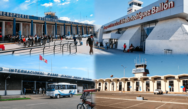Los aeropuertos de Juliaca y Jaén aún no reanudan sus operaciones. Foto: Composición/LR