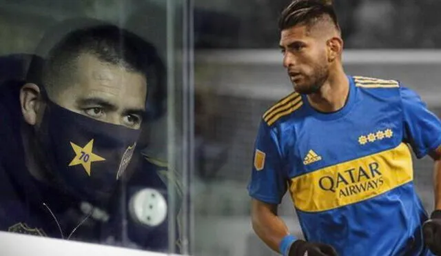 Carlos Zambrano jugó por 3 temporadas en Boca Juniors y ganó la Liga de Fútbol Profesional el 2022. Foto: composición GLR/AFP/Zambrano