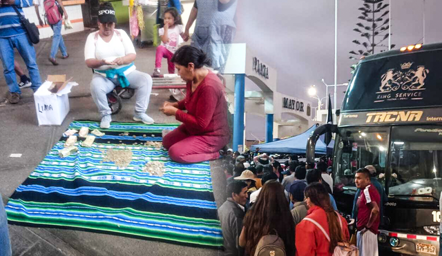 Colectas son la principal fuente de recursos para financiar viajes a Lima y protestar contra Dina Boluarte. Foto: Composición Fabrizio Oviedo | Liz Ferrer URPI-LR