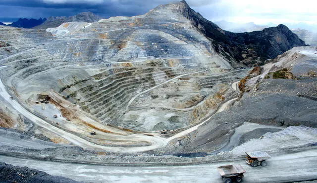 Producción. Asiento minero de Toquepala en Ilabaya. Foto: La República