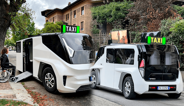 El taxi eléctrico del futuro ya es una realidad en Europa. Foto: Etioca