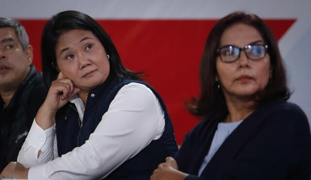 Keiko Fujimori afirmó en 2022 que no postularía ante un recorte de mandato. Foto: EFE