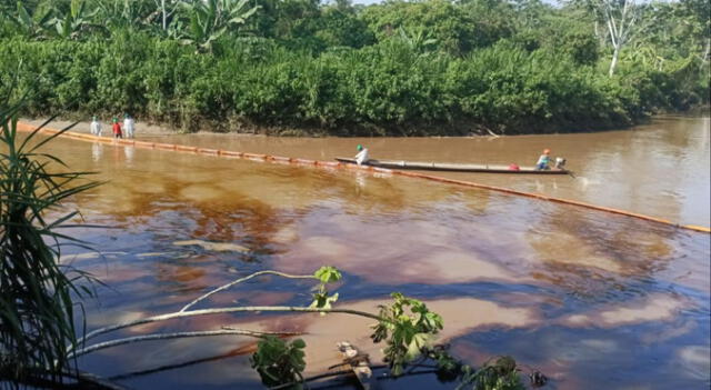 Derrame de petróleo ocurrido el 18 de enero y afectó  los suelos, la vegetación y el agua de la zona.  Foto: Petroperú