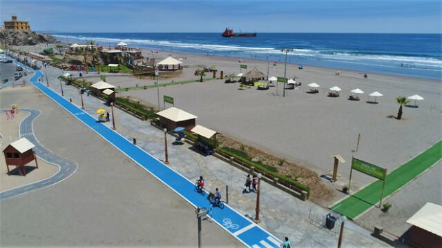 Panorama en playas de Mollendo. Foto: La República.