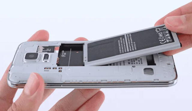 Ya no hay muchos smartphone con batería extraíble en la actualidad. Foto: Todo Digital