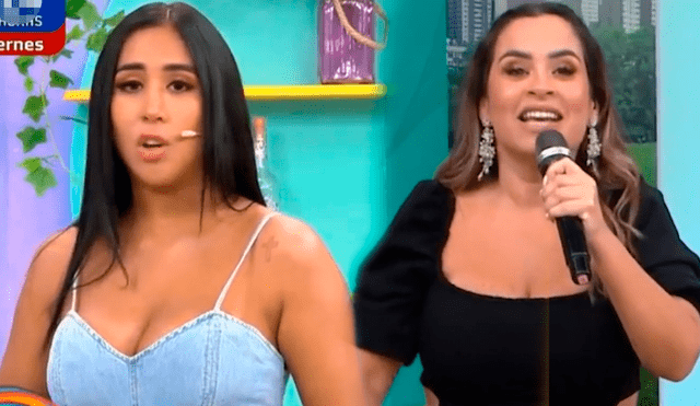 Melissa Paredes mandó fuerte mensaje a Ethel Pozo por hablar de ella. Foto: composición LR/Panamericana TV/América TV